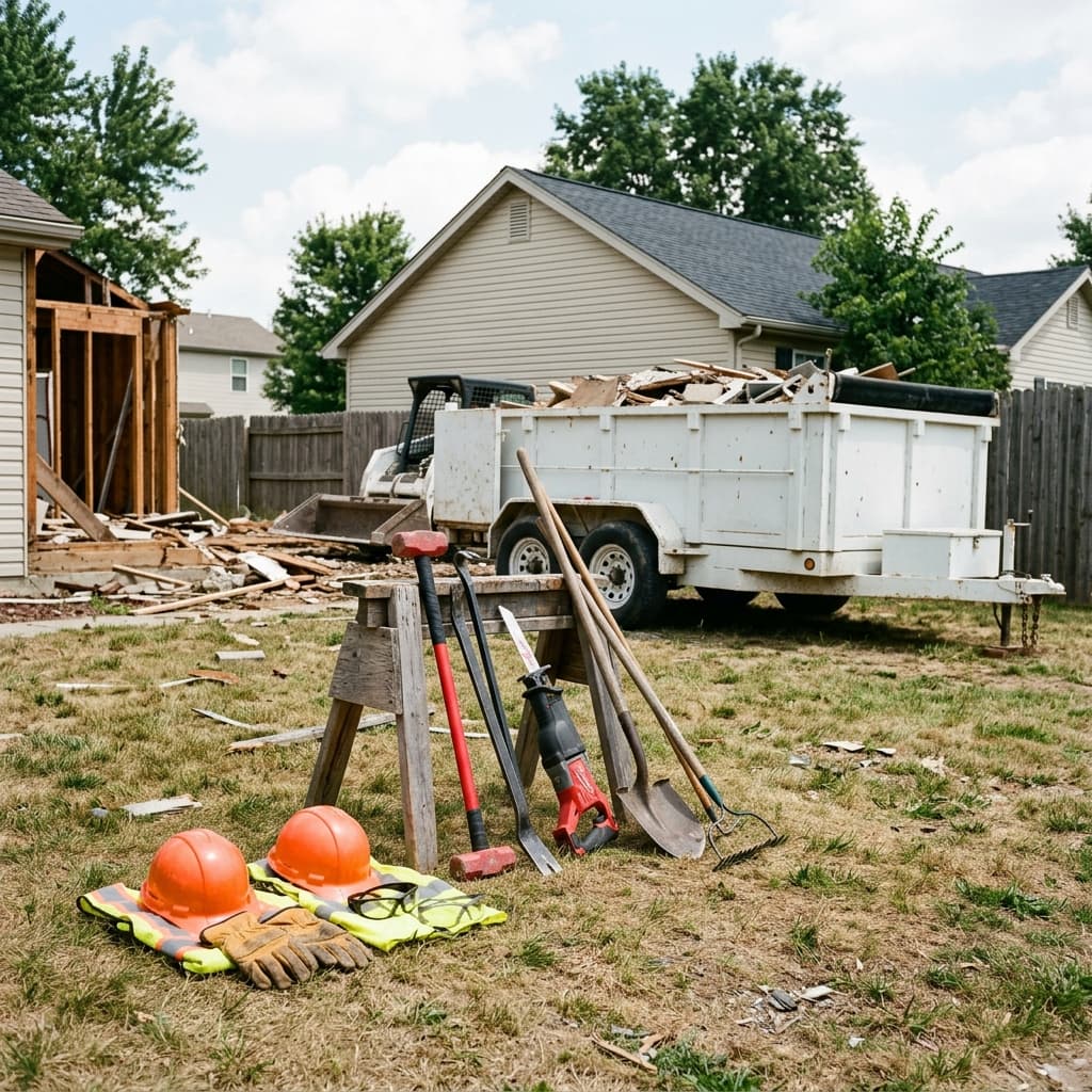 Professional property cleanup